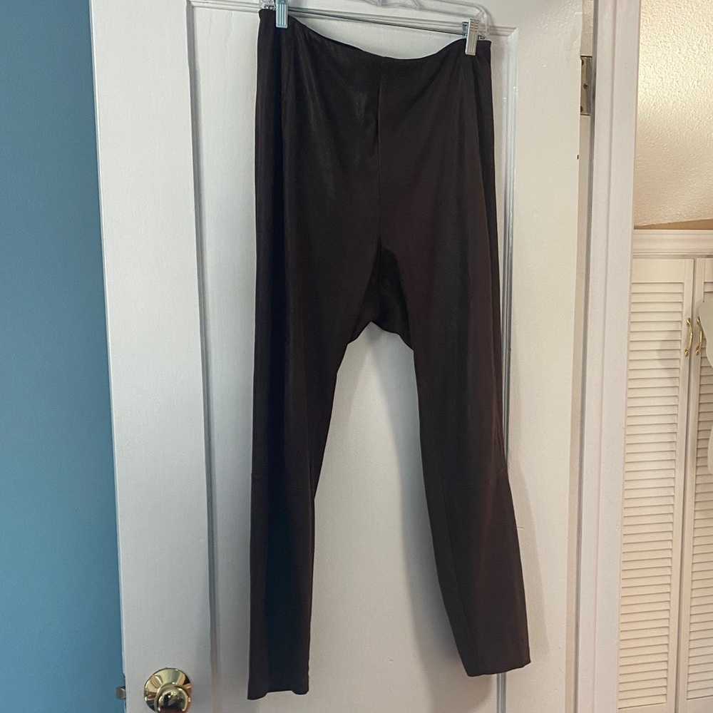 Lysse women’s Brown Faux Suede Pants